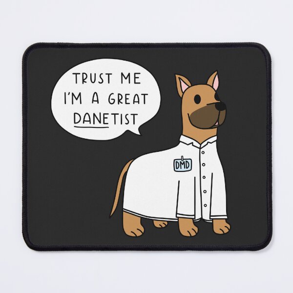 Item preview, Danetist Funny Fawn Great Dane Dentist  designed and sold by SofiaSava01.