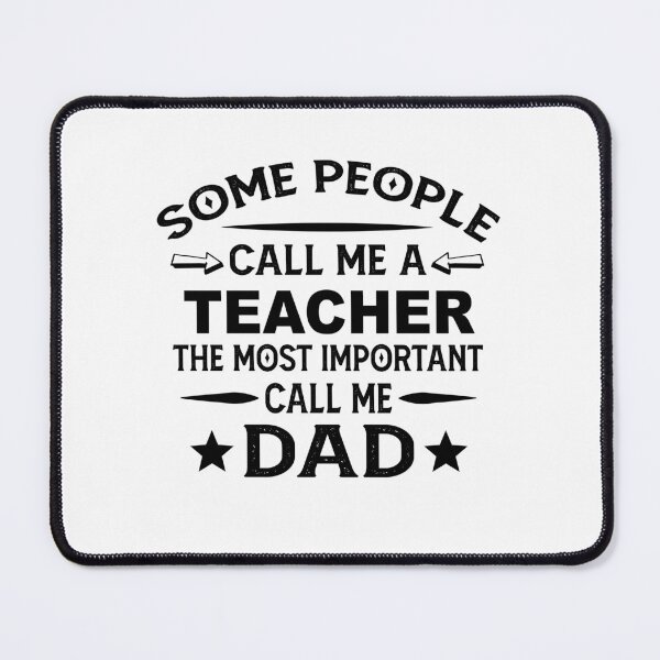 Item preview, Teacher Father Dad T-shirt gift for father's Day Teacher Dad Father's Day, Teacher Dad Hudband Christmas Gift designed and sold by xlnv.