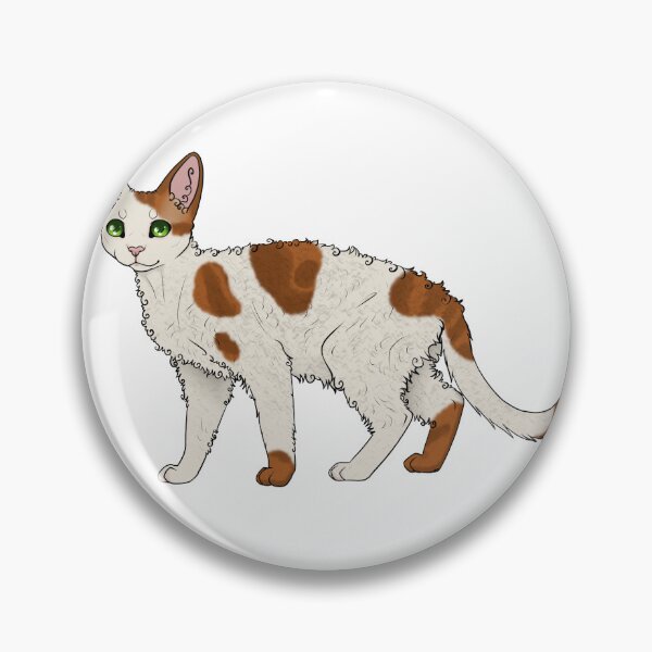 Item preview, Devon rex cat designed and sold by NovaesArt.