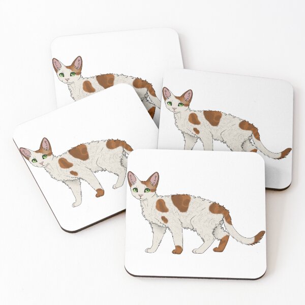 Item preview, Devon rex cat designed and sold by NovaesArt.