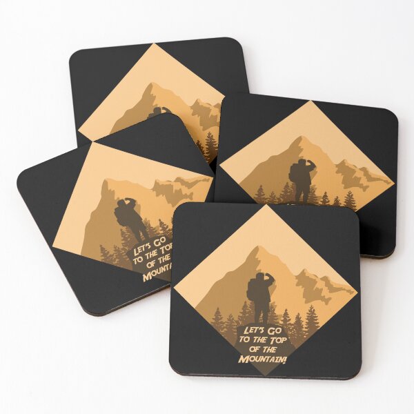 Item preview, Top Of The Mountain | Hiker Hiking | Nature & Outdoors designed and sold by Ravenvine.