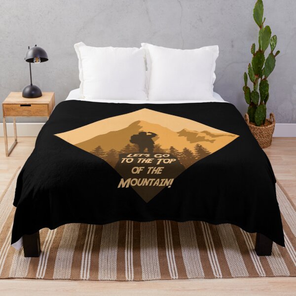 Item preview, Top Of The Mountain | Hiker Hiking | Nature & Outdoors designed and sold by Ravenvine.