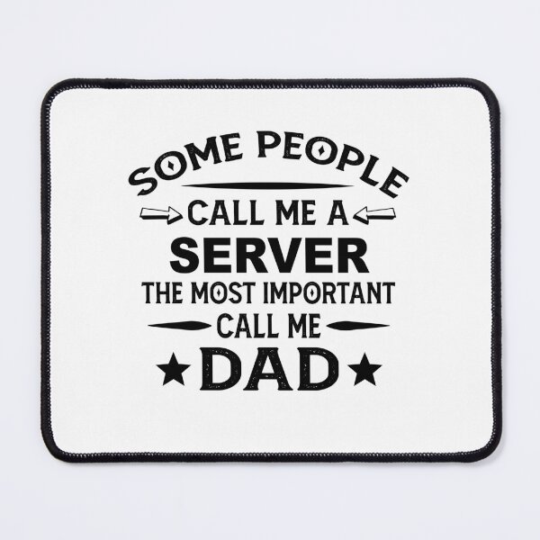 Item preview, Server Father Dad T-shirt gift for father's Day Server Dad Father's Day, Server Dad Hudband Christmas Gift designed and sold by xlnv.