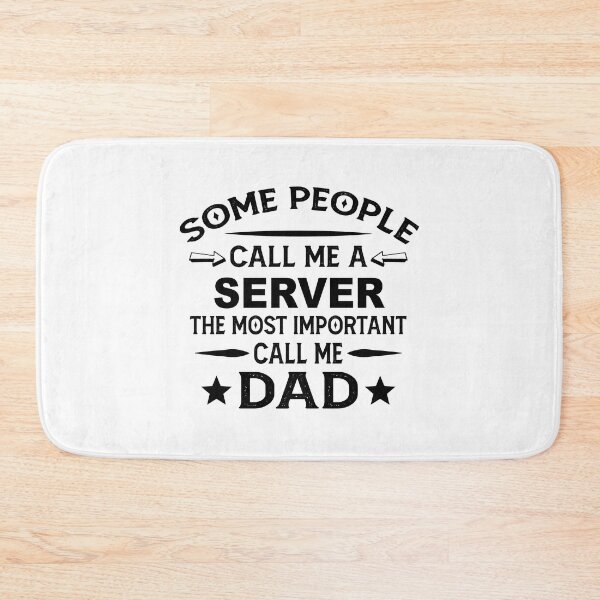 Item preview, Server Father Dad T-shirt gift for father's Day Server Dad Father's Day, Server Dad Hudband Christmas Gift designed and sold by xlnv.