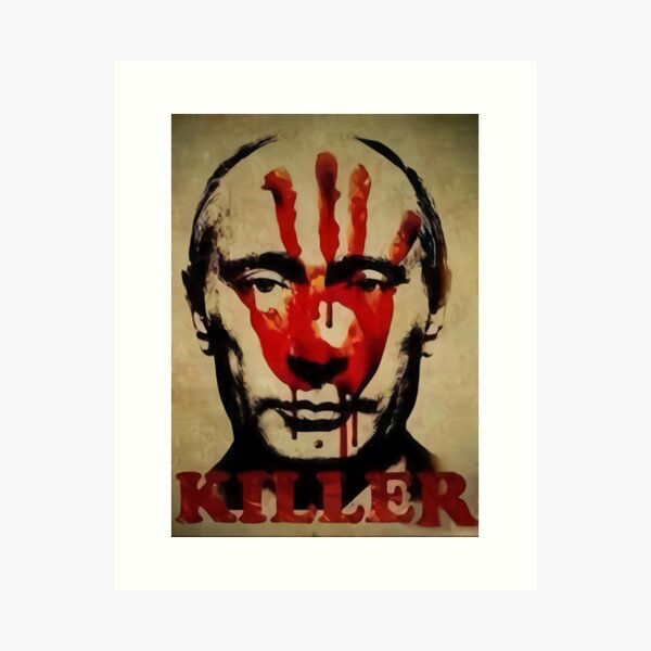 Item preview, Putin Killer designed and sold by PoliticsPrint.