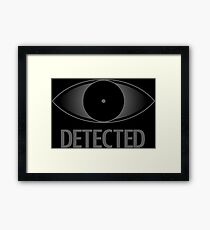 Skyrim Detected Framed Print