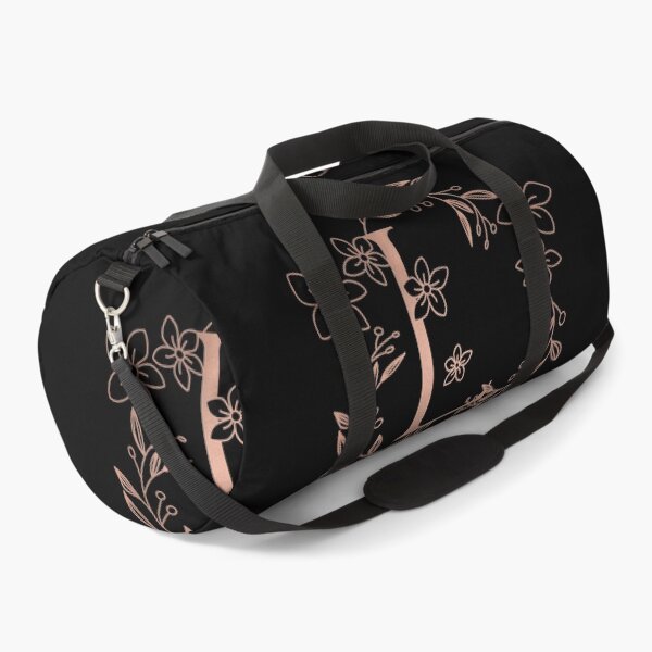 Item preview, Cute Rose Gold Floral Monogram L designed and sold by ModernStyleBoho.