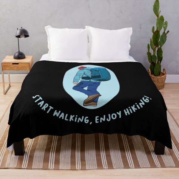 Item preview, Start Walking Enjoy Hiking | Hiker In Nature | Outdoors designed and sold by Ravenvine.