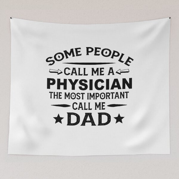 Item preview, Physician Father Dad T-shirt gift for father's Day Physician Dad Father's Day, Physician Dad Hudband Christmas Gift designed and sold by xlnv.