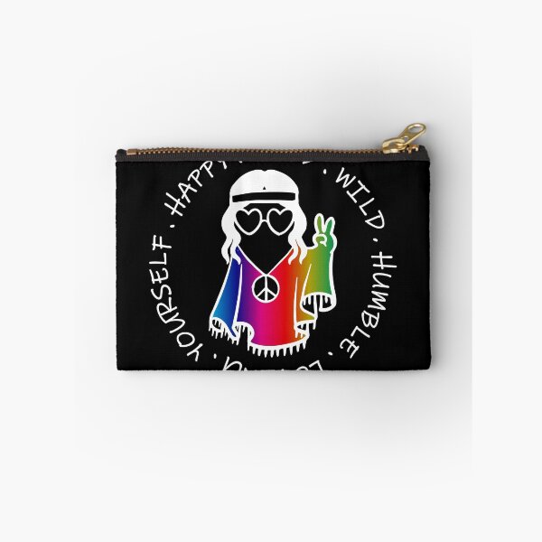 Item preview, be happy be kind be wild hippie pride designed and sold by TATSANDARTS.