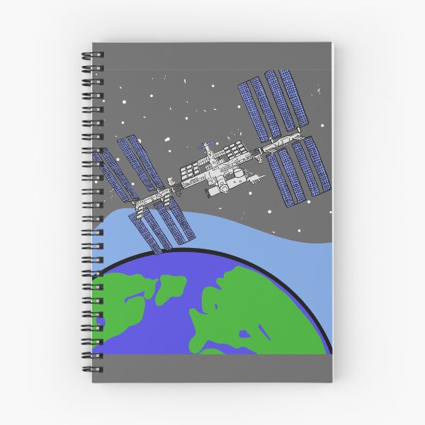 Item preview, ISS over Earth designed and sold by RoseWaugh.