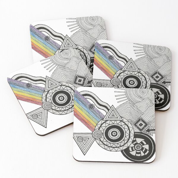 Item preview, Rainbow artwork designed and sold by Sunsetandchill.