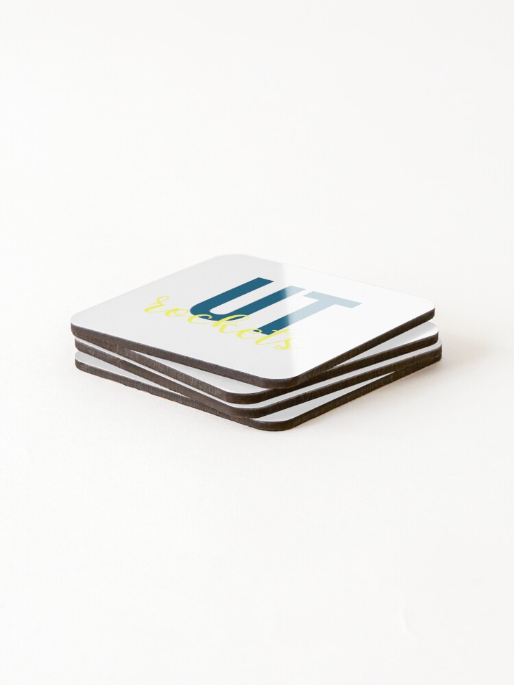 Thumbnail 4 of 5, Coasters (Set of 4), UT Rockets designed and sold by aubrii.