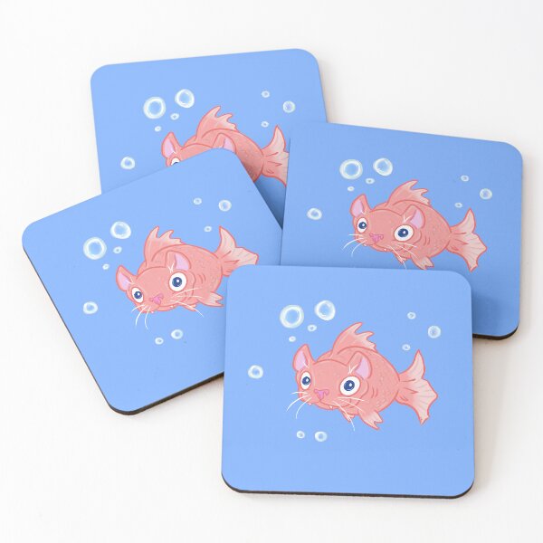Item preview, Cat fish designed and sold by Lidibugg.