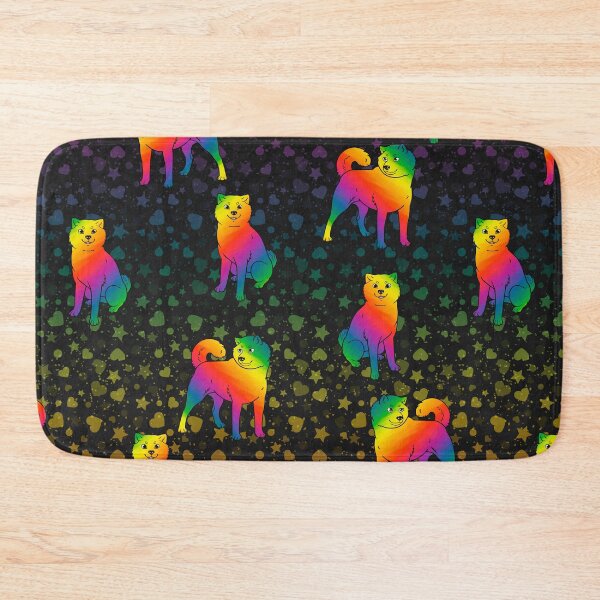 Item preview, Rainbow Hokkaido with Hearts and Stars for Pride (All-Over Print) designed and sold by HokkaidoHANA.