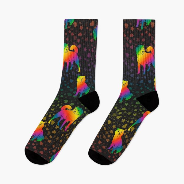 Item preview, Rainbow Hokkaido with Hearts and Stars for Pride (All-Over Print) designed and sold by HokkaidoHANA.