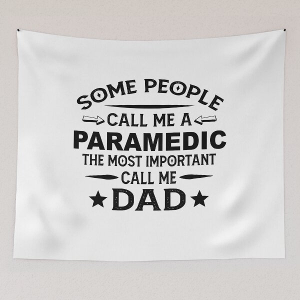 Item preview, Paramedic Father Dad T-shirt gift for father's Day Paramedic Dad Father's Day, Paramedic Dad Hudband Christmas Gift designed and sold by xlnv.