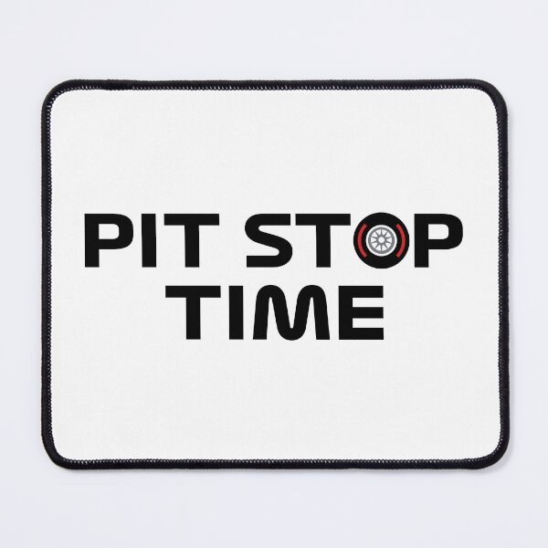 Item preview, Pit Stop Time! (Black) designed and sold by FilipeFerreira.