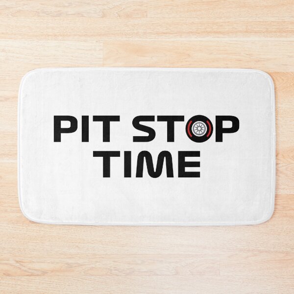 Item preview, Pit Stop Time! (Black) designed and sold by FilipeFerreira.
