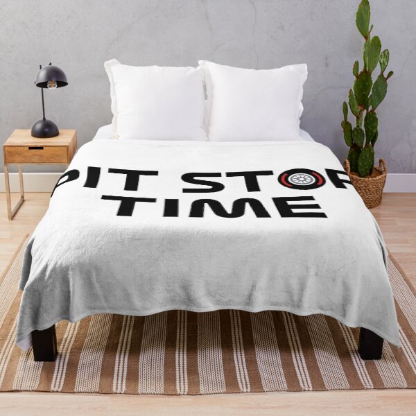 Item preview, Pit Stop Time! (Black) designed and sold by FilipeFerreira.