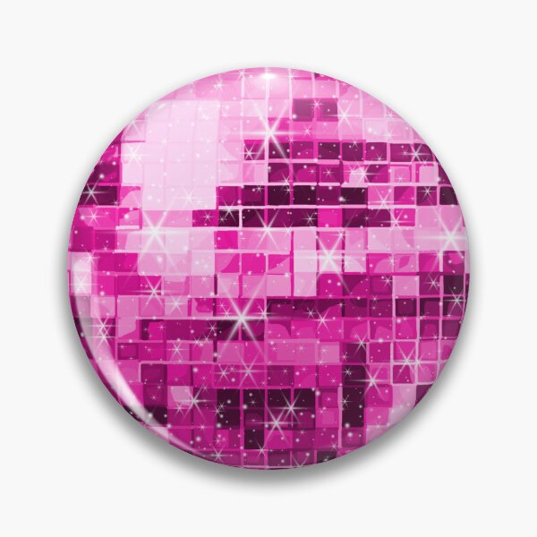 Item preview, 1970s Twinkle Pink Disco Ball Pattern  designed and sold by Deborah Camp.