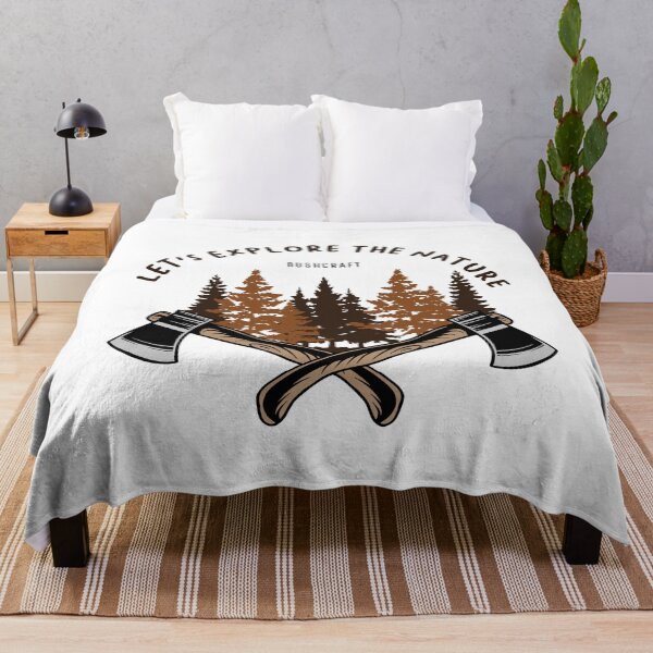 Item preview, Bushcraft | Let's Explore The Nature | Camping & Outdoors  designed and sold by Ravenvine.