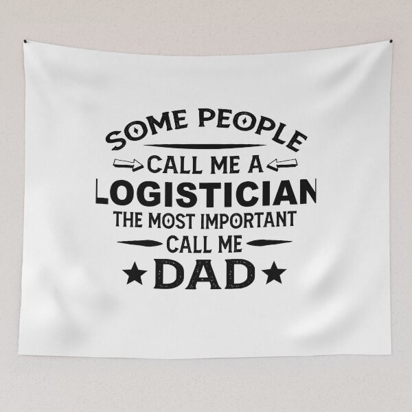 Item preview, Logistician Father Dad T-shirt gift for father's Day Logistician Dad Father's Day, Logistician Dad Hudband Christmas Gift designed and sold by xlnv.