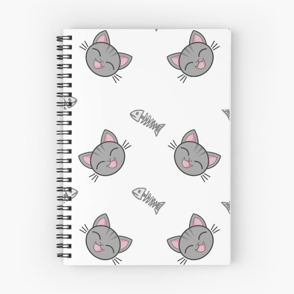 Item preview, Happy Cat with Fish Bones  designed and sold by ChiweenieHobbit.