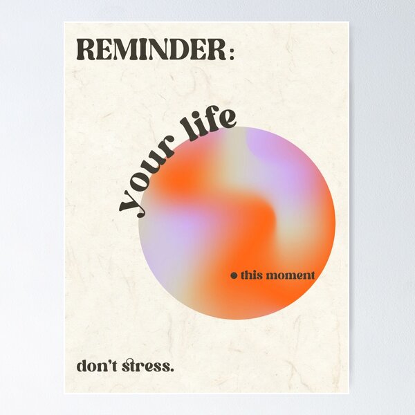 Item preview, your life vs this moment designed and sold by Julia Santos.