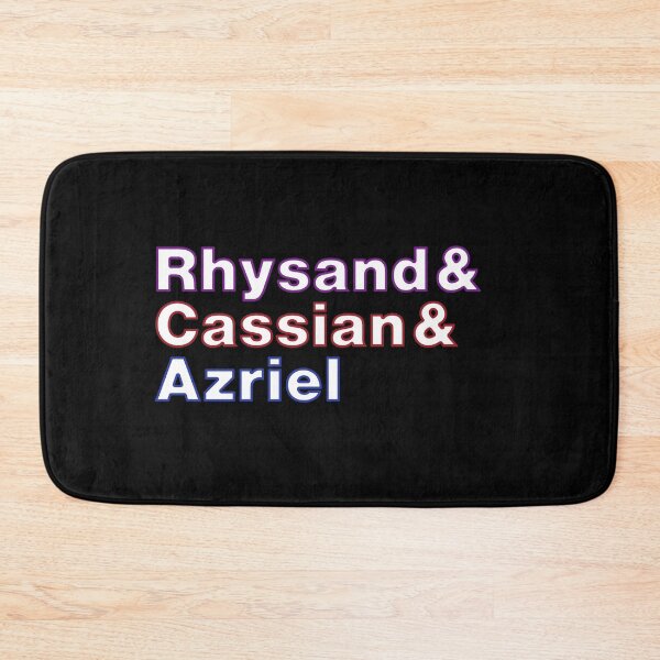 Item preview, ACOTAR Bat Boys Line Up Purple Red and Blue (white) designed and sold by baranskini.