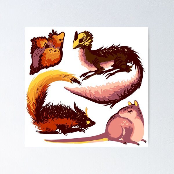 Item preview, creatures designed and sold by snowysaur.