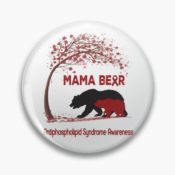 Item preview, Mama Bear Antiphospholipid Syndrome Awareness designed and sold by Mnrshirley.