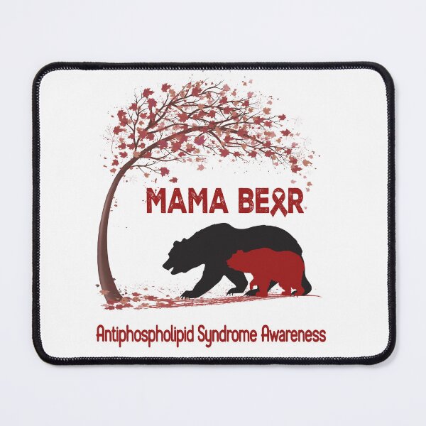 Item preview, Mama Bear Antiphospholipid Syndrome Awareness designed and sold by Mnrshirley.