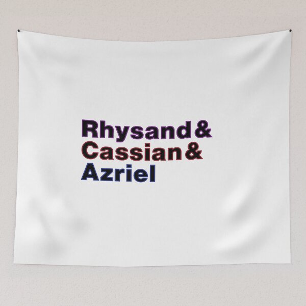 Item preview, ACOTAR Bat Boys Line Up Purple Red and Blue (black) designed and sold by baranskini.