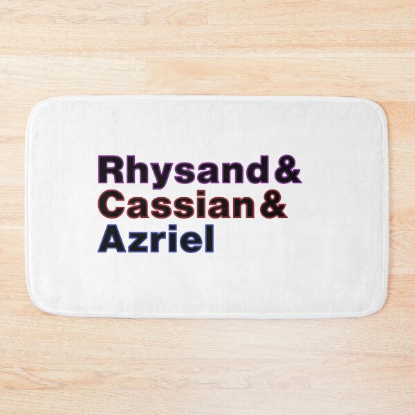 Item preview, ACOTAR Bat Boys Line Up Purple Red and Blue (black) designed and sold by baranskini.