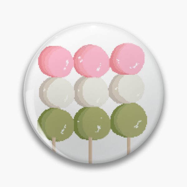 Item preview, Cute Pixel Art Dango  designed and sold by rosieopolis.