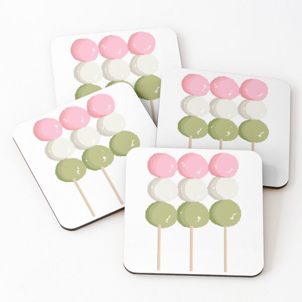 Item preview, Cute Pixel Art Dango  designed and sold by rosieopolis.
