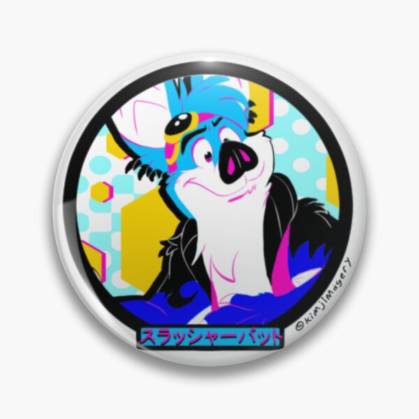 Item preview, Lineless Retro Slasher Bat designed and sold by KimJImagery.