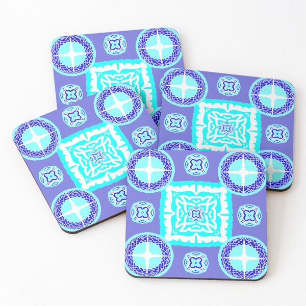 Item preview, Blue and Aqua Mirrorart Compilation designed and sold by KazM.