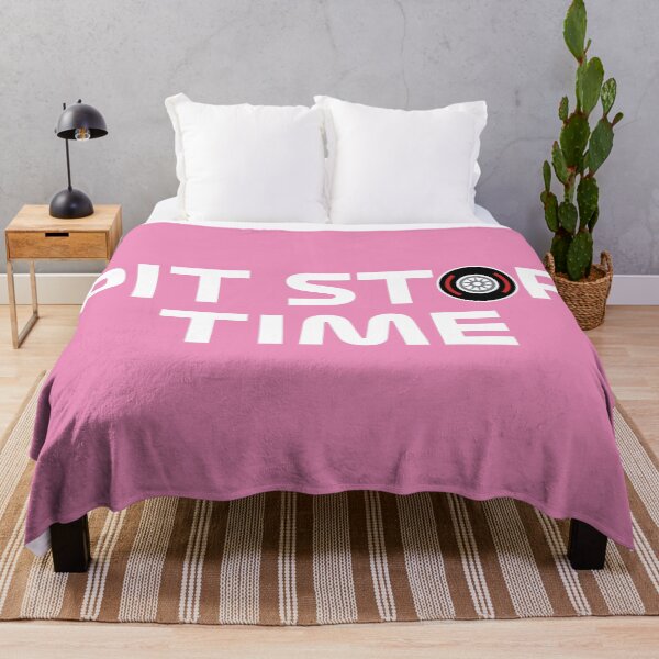 Item preview, Pit Stop Time! (White - Pink BG) designed and sold by FilipeFerreira.