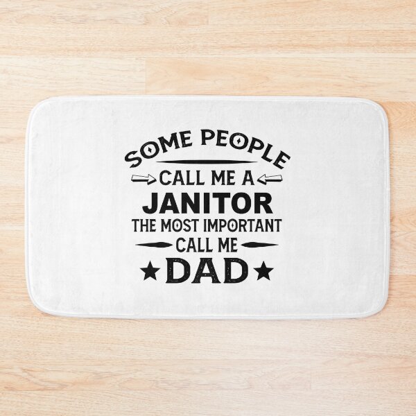 Item preview, Janitor Father Dad T-shirt gift for father's Day Janitor Dad Father's Day, Janitor Dad Hudband Christmas Gift designed and sold by xlnv.