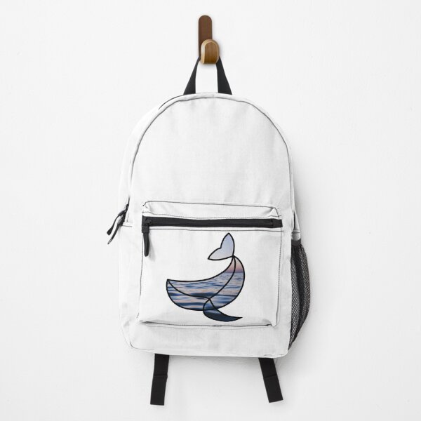 Item preview, Whale Line Art with Sunset/Sunrise Ocean Photograph designed and sold by rosieopolis.