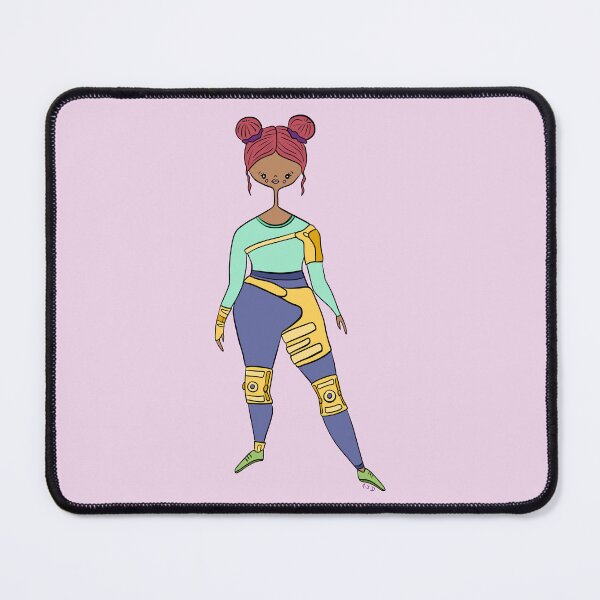 Item preview, Cute Girl With Joint Braces (purple) designed and sold by misslovelymess.