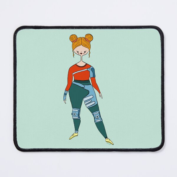 Item preview, Cute Girl With Joint Braces (mint) designed and sold by misslovelymess.