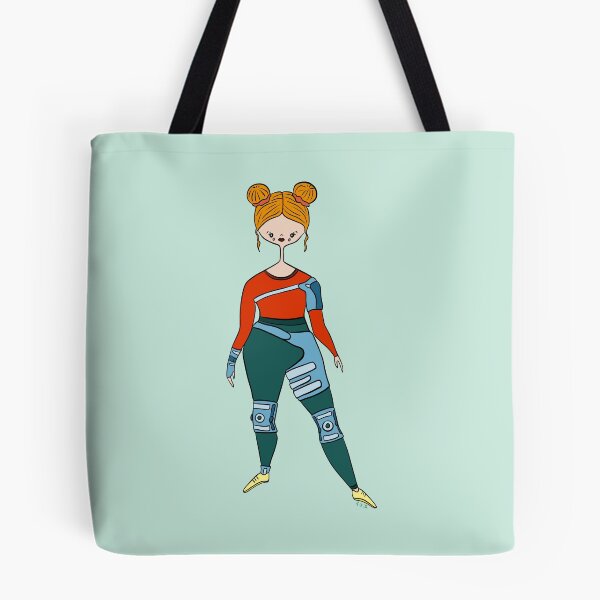 Item preview, Cute Girl With Joint Braces (mint) designed and sold by misslovelymess.