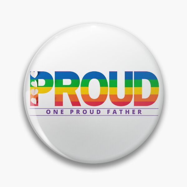 Item preview, Proud Father | LGBTQ+ Pride | Ally | LGBTQ+ Acceptance | LGBTQ+ Love designed and sold by CtrlZDigitalD.