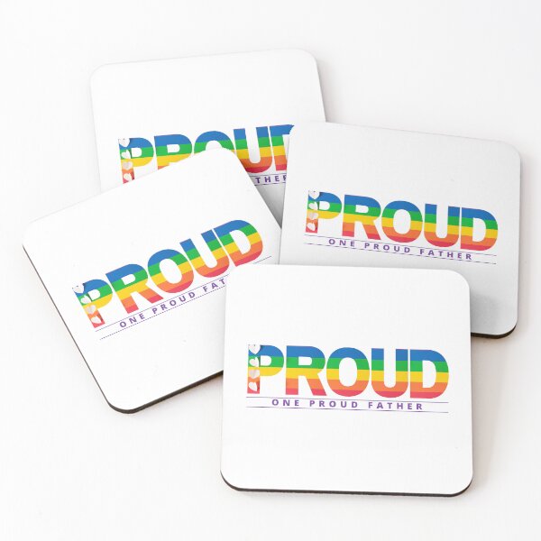 Item preview, Proud Father | LGBTQ+ Pride | Ally | LGBTQ+ Acceptance | LGBTQ+ Love designed and sold by CtrlZDigitalD.