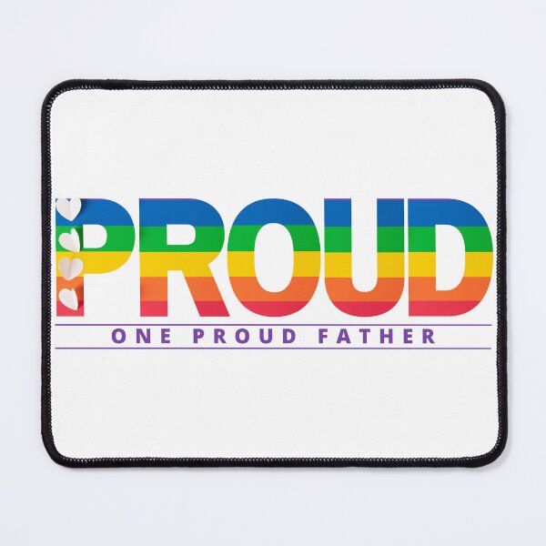 Item preview, Proud Father | LGBTQ+ Pride | Ally | LGBTQ+ Acceptance | LGBTQ+ Love designed and sold by CtrlZDigitalD.