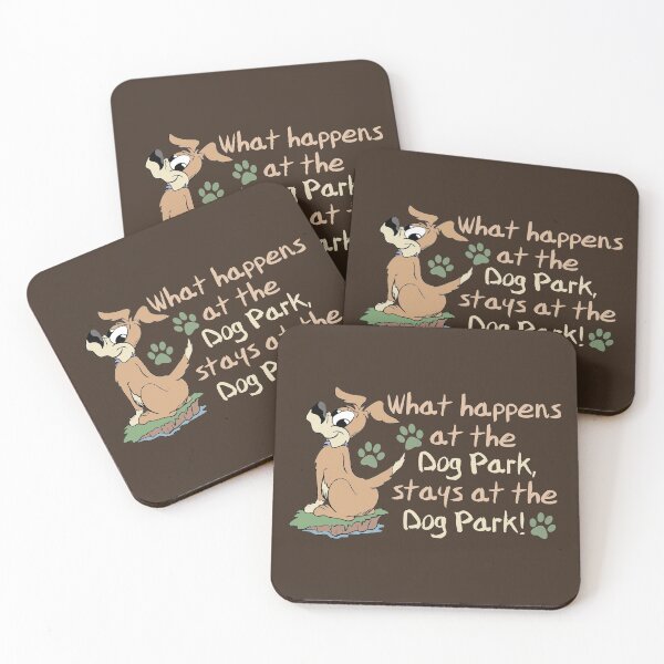 Item preview, What Happens at the Dog Park Saying  designed and sold by ironydesigns.