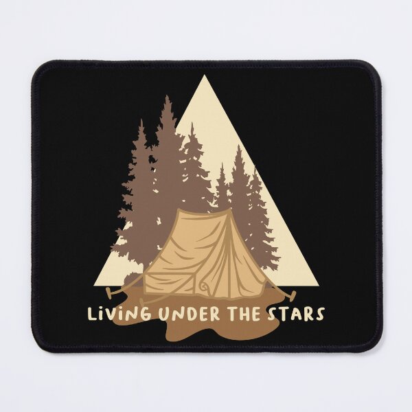 Item preview, Living Under The Stars | Wilderness Camping | Nature & Outdoors  designed and sold by Ravenvine.